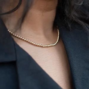 Set & Stones Callan Gold-Filled Bead Necklace